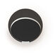 Gravy LED 4 inch Matte White with Metallic Black Wall Sconce Wall Light, Hardwire